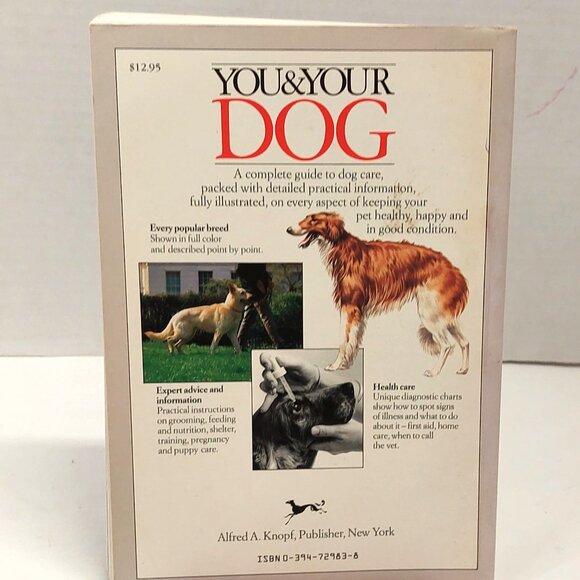 David A. Taylor Book Lot - You and your Dog, You and you Cat 1986 Paperback - Picture 5 of 6
